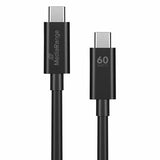 MediaRange MRCS213 USB-kabel USB 3.2 Gen 1 (3.1 Gen 1) 1,2 m USB C 5 Gbit/sek. 60 W Sort