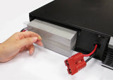 PowerWalker VFI 1000RM LCD UPS-enhed Dobbeltkonvertering (online) 1 kVA 900 W 6 AC stikkontakt(er)