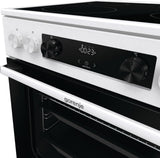 Gorenje GEC6C40WD Fritstående komfur Elektrisk Keramisk Hvid
