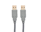 Prokord USB-0024 USB-kabel USB 2.0 2 m USB A Grå