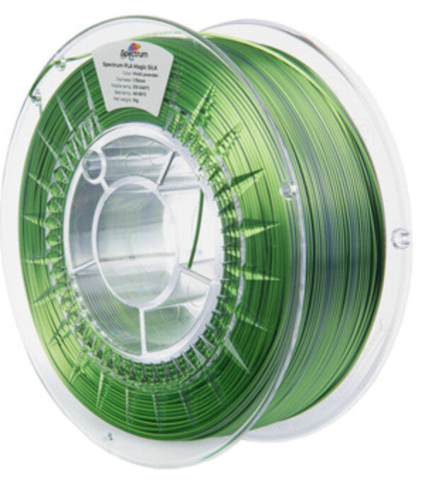 Spectrum Filaments 81416 3D print materiale Polymælkesyre (PLA), Silke Flerfarvet 1 kg