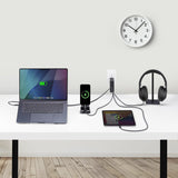 StarTech.com 3114GCU-WALL-CHARGER oplader til mobil enhed Universel Sort Vekselstrøm Hurtig opladning Indendørs
