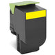 Lexmark 802XY tonerpatron 1 stk Original Gul