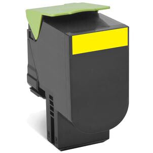 Lexmark 802XY tonerpatron 1 stk Original Gul