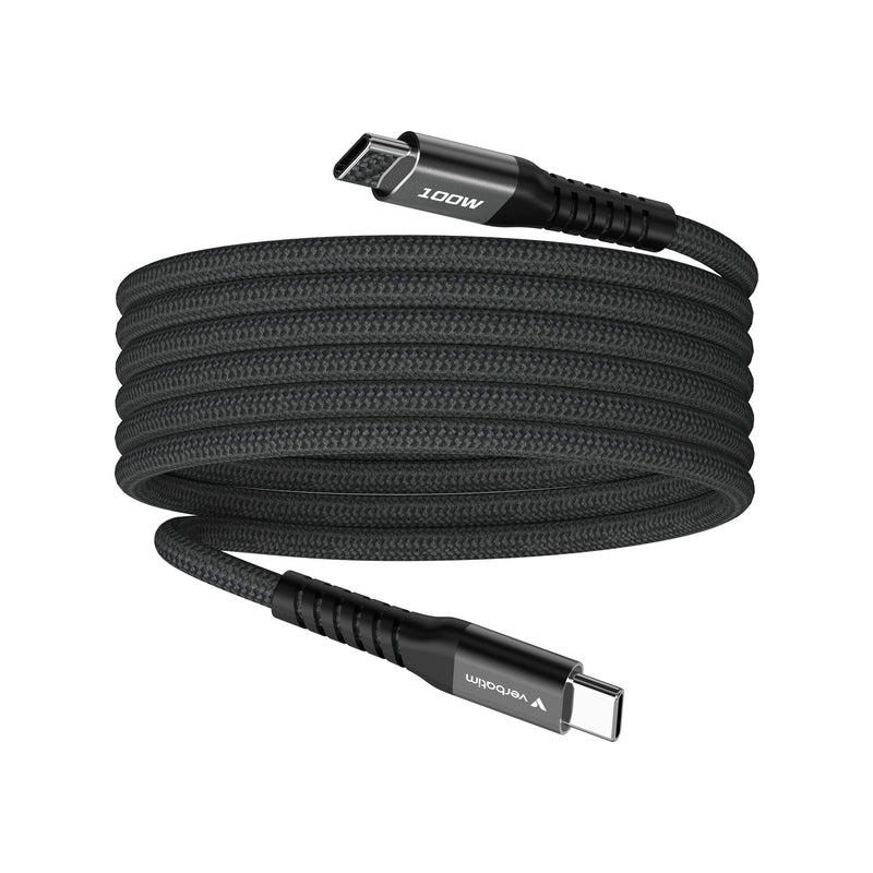 Verbatim 31863 USB-kabel USB 2.0 1,2 m USB C 0,48 Gbit/sek. 100 W Sort