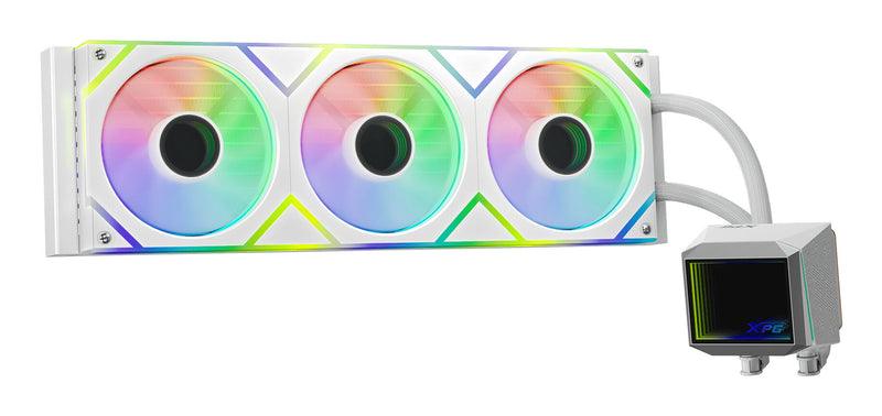 XPG LEVANTE II 360 Processor Alt-i-en væskekøler 12 cm Hvid