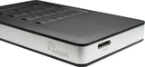 Inter-Tech GD-25LK01 HDD kabinet Aluminium, Sort 2.5"