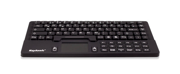 KeySonic KSK-5031IN (UK) tastatur Universel USB QWERTY UK engelsk Sort