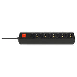 Savio LZ-15 smart strømskinne 5 AC stikkontakt(er) Universel 5 m 0 2500 W Sort