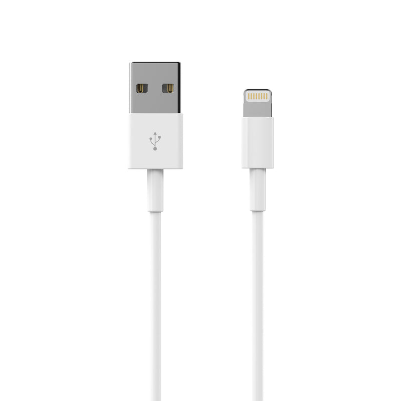 Sinox Lightning kabel. 1m. Hvid