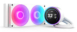 NZXT Kraken Elite 240 RGB Processor Alt-i-en væskekøler 12 cm Hvid 1 stk