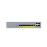 Zyxel GS1350-12HP-EU0101F netværksswitch Administreret L2 Gigabit Ethernet (10/100/1000) Strøm over Ethernet (PoE) Grå
