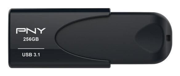 PNY Attache 4 USB-nøgle 256 GB USB Type-A 3.2 Gen 1 (3.1 Gen 1) Sort