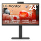 LG 24BA850-B computerskærm 60,5 cm (23.8") 1920 x 1080 pixel Fuld HD Sort