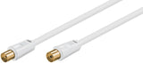 Goobay 67285 koaxial kabel 5 m Koaksial Hvid