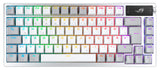 ASUS ROG Azoth White tastatur Spil USB + RF Wireless + Bluetooth QWERTZ Tysk Hvid