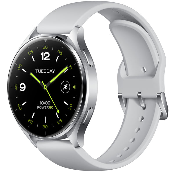Xiaomi Watch 2 3,63 cm (1.43") AMOLED 46 mm Digital 466 x 466 pixel Berøringsskærm Sølv Wi-Fi GPS (satellit)
