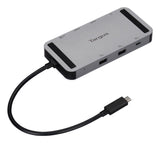 Targus DOCK429GL dockingstation Ledningsført USB4 Sølv