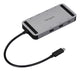Targus DOCK429GL dockingstation Ledningsført USB4 Sølv