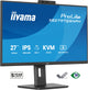 iiyama ProLite XB2797QSNPH-B1 computerskærm 68,6 cm (27") 2560 x 1440 pixel Quad HD LED Sort