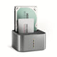 Axagon ADSA-DC drev dockingstation USB 3.2 Gen 1 (3.1 Gen 1) Type-A Grå