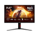 AOC G4 U32G4U computerskærm 80 cm (31.5") 3840 x 2160 pixel 4K Ultra HD Sort, Rød