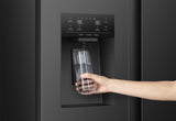 Hisense RS5P528STFE side-by-side køle-fryseskab Fritstående 528 L Sort