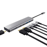 Trust 25661 interface hub USB Type-C Aluminium