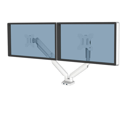 Fellowes Platinum Series 8056301 skærmbeslag og -stativer 101,6 cm (40") Skrivebord Hvid