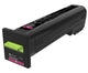Lexmark 72K20ME tonerpatron 1 stk Original Magenta