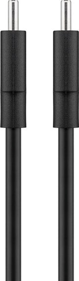 Goobay 66316 USB-kabel USB 2.0 0,5 m USB C 0,48 Gbit/sek. 60 W Sort