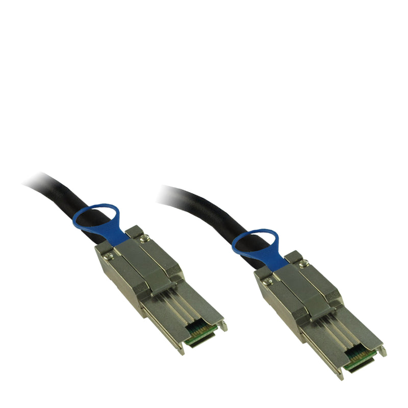 Inter-Tech 88885239 Serial Attached SCSI (SAS)-kabel 1 m Sort