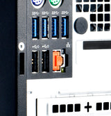 Smartkeeper NL03P2OR portblokering RJ-45 Orange 100 stk