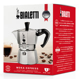 Bialetti Moka Express Moka gryde 0,06 L Aluminium, Sort