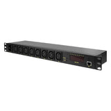 2Direct PDU8P01 strømforsyningsenhed (PDU) 8 AC stikkontakt(er) 1U Sort