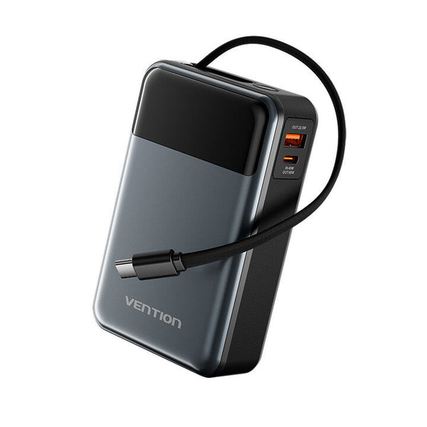 Vention FHYB0 powerbank 20000 mAh Sort