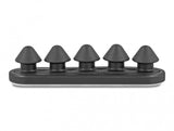 DeLOCK 18444 kabelorganisator Gulv Kabelholder Sort 2 stk