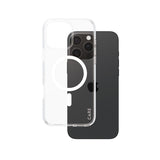 PanzerGlass CARE™ by ® Urban Combat Case Transparent m. Hvid MagSafe iPhone 16 Pro Max