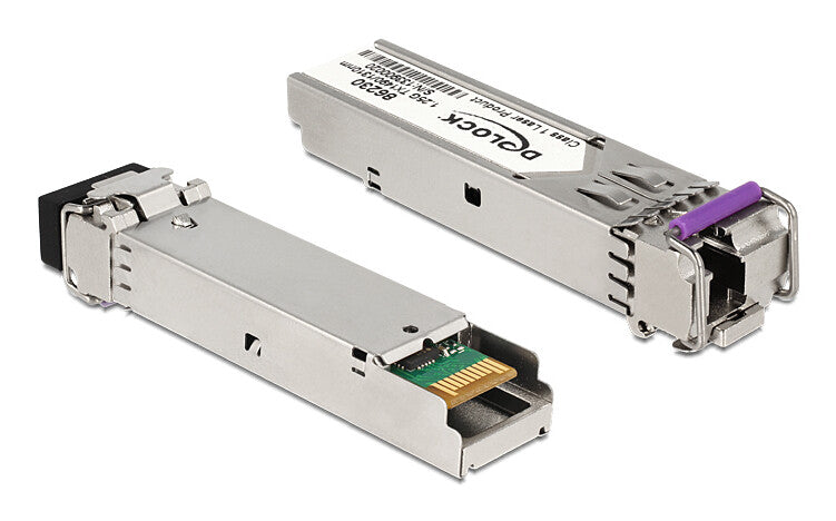 DeLOCK 86230 modul til netværksmodtager Fiberoptisk 1000 Mbit/s SFP