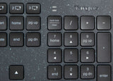 Targus Sustainable Energy Harvesting EcoSmart tastatur Universel Bluetooth QWERTZ Tysk Sort