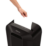 Fellowes Powershred LX41 papirmakulator Delvist makulering Sort