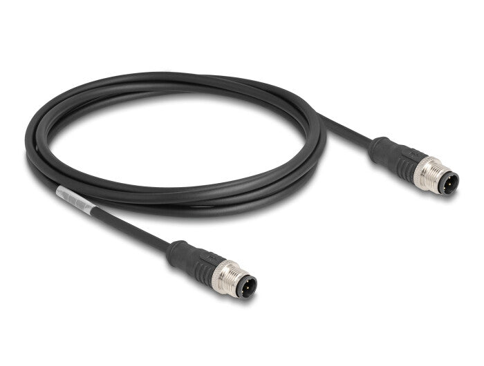 DeLOCK 80848 netværkskabel Sort 2 m Cat5e S/FTP (S-STP)