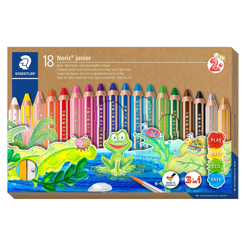 Staedtler Noris junior 140 Flerfarvet 18 stk