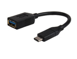 Prokord USB-0076 USB-kabel USB 3.2 Gen 1 (3.1 Gen 1) 0,15 m USB C USB A Sort