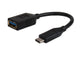 Prokord USB-0076 USB-kabel USB 3.2 Gen 1 (3.1 Gen 1) 0,15 m USB C USB A Sort