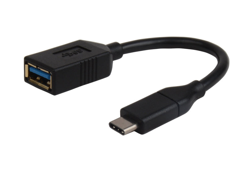 Prokord USB-0076 USB-kabel USB 3.2 Gen 1 (3.1 Gen 1) 0,15 m USB C USB A Sort