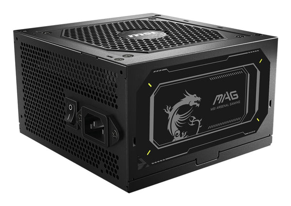 MSI MAG A750GL PCIE5 II enhed til strømforsyning 750 W 20+4 pin ATX ATX Sort