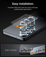 Spigen GLAS.tR EZ Fit Optik Pro HD Beskyttelse af kameralinsen Samsung 2 stk