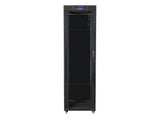 Lanberg FF01-6042-12B stativ 42U Fritstående reol Sort