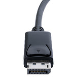 StarTech.com MST14DP122HD videokabel adapter 0,3 m DisplayPort 2 x HDMI Sort, Grå